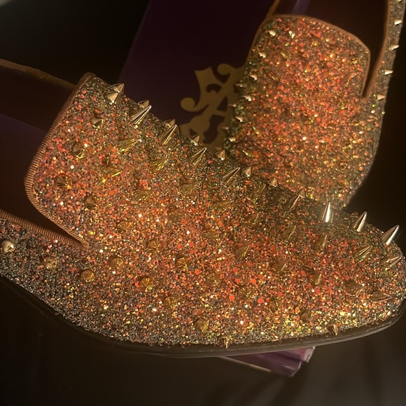 Copper/gold spike shoes - Picture 2 of 9
